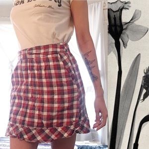 NWOT Tommy Hilfger Plaid Mini